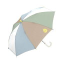 【Wpc.公式】Wpc.KIDS UMBRELLA キッズ 子供用 子ども 女の子 男の子 雨傘 長傘 (クレイジーパターンベージュ)(4)