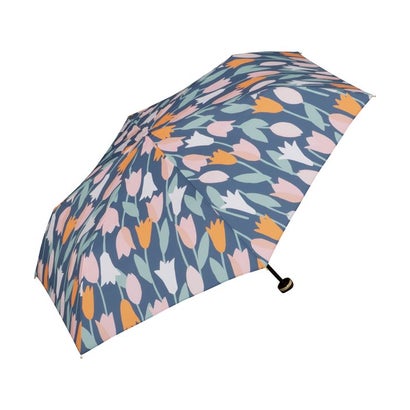 【Wpc.公式】雨傘 ブルーミングチューリップ ミニ 50cm 晴雨兼用 傘 レディース 折りたたみ傘 (グレー) 【Wpc.公式】雨傘 ブルーミングチューリップ ミニ 50cm 晴雨兼用 傘 レディース 折りたたみ傘 (グレー)