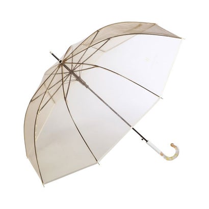 【Wpc.公式】［ビニール傘］アクセサリーアンブレラ 親骨61cm 大きい ジャンプ傘 傘 レディース 雨傘 ..