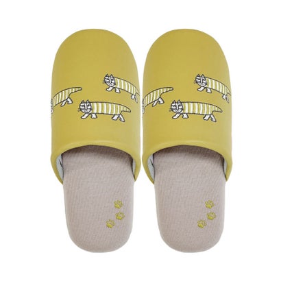 アセット ASSET リサラーソン あしあとマイキースリッパ （イエロー）