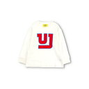 ブランシェス branshes 【WEB限定/DRC】綿100%bコレグラフィック長袖Tシャツ ロンT (オフホワイト)