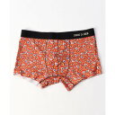 コムサメン COMME CA MEN コムサメン コミックフラワー柄 ボクサーパンツ【返品不可商品】 (オレンジ)(4)