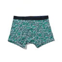 コムサメン COMME CA MEN コムサメン ボタニカル柄 ボクサーパンツ【返品不可商品】 (Mグレー)