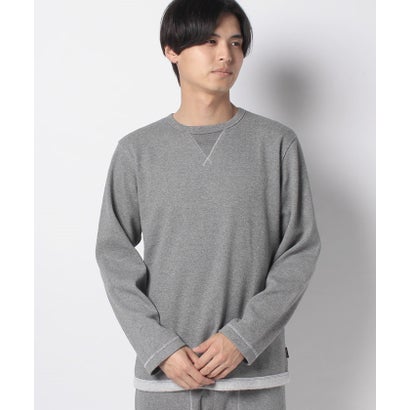 コムサメン COMME CA MEN 【セットアップ対応商品】コムサメン サーマルニットリラクシングウェア (チャコール)
