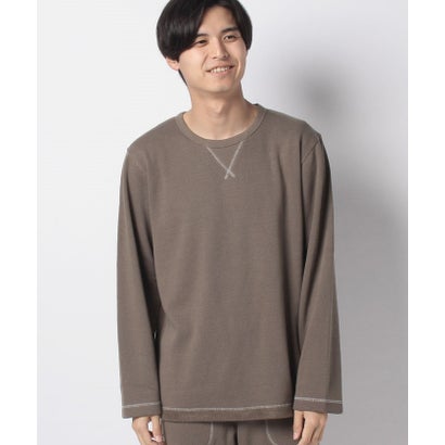 コムサメン COMME CA MEN 【セットアップ対応商品】コムサメン サーマルニットリラクシングウェア (ベージュ)