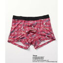 コムサメン COMME CA MEN コムサメン ラブスヌーピージャンプ柄 ボクサーパンツ【返品不可商品】 (レッド)