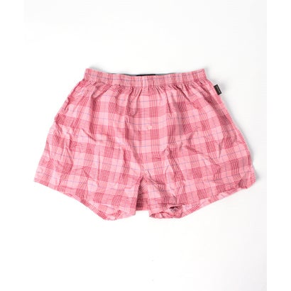 コムサメン COMME CA MEN コムサメン チェック柄 トランクス【返品不可商品】 (サーモンピンク) コムサメン COMME CA MEN コムサメン チェック柄 トランクス【返品不可商品】 (サーモンピンク)