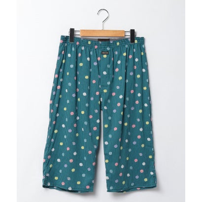 コムサメン COMME CA MEN コムサメン ヨーヨー柄 ステテコ (グリーンブルー)