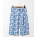 コムサメン COMME CA MEN コムサメン あじさい柄 ステテコ (サックス)