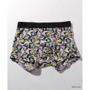 デザインマニア DESIGN MANIA デザインマニア 落書きミッキープリントボクサーパンツ【返品不可商品】 (ピンク)