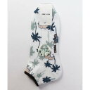 コムサメン COMME CA MEN コムサメン 動物柄 ショート丈ソックス (ホワイト)