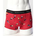 パーリーゲイツ PEARLY GATES パーリーゲイツ ゴルファーウサギ柄ボクサーパンツ【返品不可商品】 (レッド)