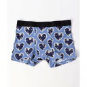 ポールアンドジョー PAUL&JOE PAUL & JOE Flower Heart柄 ボクサーパンツ【返品不可商品】 (サックス)