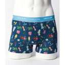ポールアンドジョー PAUL&JOE PAUL & JOE P&J Muses柄ボクサーパンツ【返品不可商品】 (ブルー)