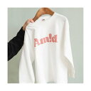 ブランシェス branshes 【WEB限定/DRC/お肌に嬉しい綿100%】アソートロゴ長袖Tシャツ (91:オフホワイト)