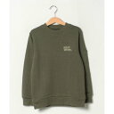 クリフ メイヤー KRIFF MAYER マイニチスウェットクルー(120cm〜170cm) (KHAKI)