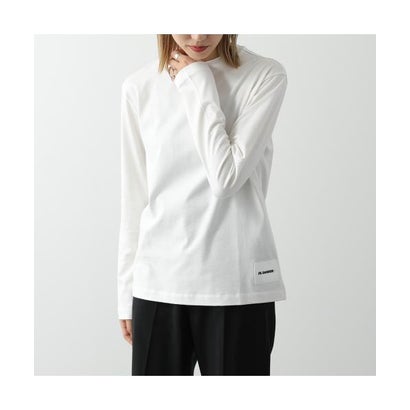 ジルサンダー Jil Sander JIL SANDER+ 長袖 Tシャツ 【1枚単品】J40GC0002 J45048 （100/ホワイト）