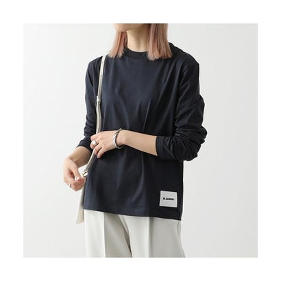 ジルサンダー Jil Sander JIL SANDER+ 長袖 Tシャツ 【1枚単品】J40GC0002 J45048 （402/ダークネイビー）