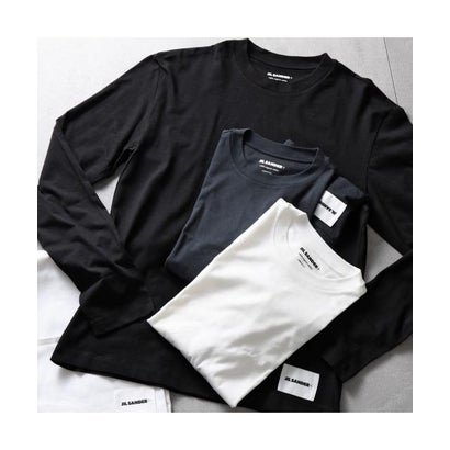 ジルサンダー Jil Sander JIL SANDER+ 長袖Tシャツ 【3枚組】J47GC0002 JTN254 (000(100+001+402))