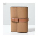 ロエベ LOEWE LOEWE 三つ折り財布 C660S86X01 アナグラム (0608/TOFFEE-TAN)