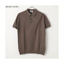 ジョンスメドレー JOHN SMEDLEY JOHN SMEDLEY ポロシャツ RHODES コットンニット (BEIGE-MUSK)