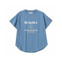 マックハウス Mac-House NAVY ネイビー バックスリットラウンドTシャツ 22254816 (ブルー)