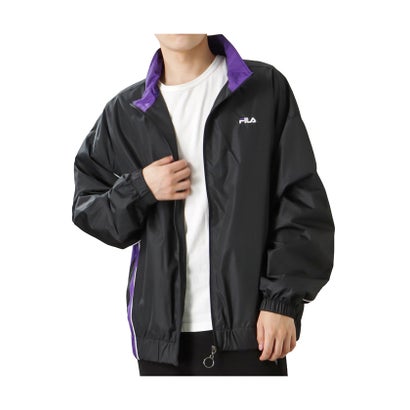 マックハウス Mac-House FILA フィラ パイピング トラックジャケット FH8077ーEC （ブラック）
