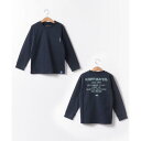 クリフ メイヤー KRIFF MAYER 楽LUCK TEE(ロゴ) (130~170cm) (NAVY)