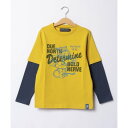 クリフ メイヤー KRIFF MAYER JOIN TEE(POPアメカジ)(130〜170cm) (YELLOW)