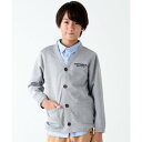クリフ メイヤー KRIFF MAYER シャキっとカーデ(130〜170cm) (GRAY)