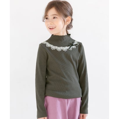 コドモフク ビー 子供服Bee ハイネックトップス （チャコール）