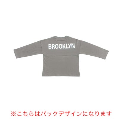 コドモフク ビー 子供服Bee バックロゴTシャツ （グレー地）