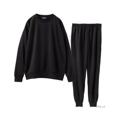 マックハウス Mac-House NAVY ネイビー 裏毛セットアップ速乾ルームウェア 333110MH (ブラック) マックハウス Mac-House NAVY ネイビー 裏毛セットアップ速乾ルームウェア 333110MH (ブラック)