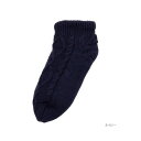 マックハウス Mac-House NAVY ネイビー 温℃ ショート丈ルームソックス 78F65400 (ネイビー)