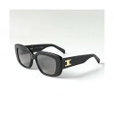 セリーヌ CELINE CELINE サングラス TRIOMPHE 04 4S216CPLB CL40216U (ブラック)