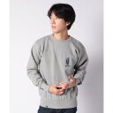 クリフ メイヤー KRIFF MAYER キャンプラビット裏起毛クルーA (GRAY)