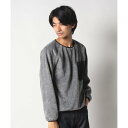クリフ メイヤー KRIFF MAYER アタタカフリースクルーネックT (GRAY)