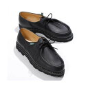 パラブーツ Paraboot Paraboot パラブーツ 715610 Uチップ レザーシューズ (NOIR/ブラック)