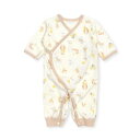 スラップ スリップ ベビー SLAP SLIP BABY イチゴアニマルクマプリント総柄肌着ベビー(60~70cm) (オフホワイト系(アニマル柄))