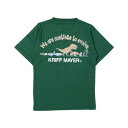 クリフ メイヤー KRIFF MAYER 涼TOUCHプリントT(進化)(130〜170cm) (GREEN)