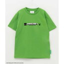 マックハウス Mac-House Minecraft マインクラフト 刺繍Tシャツ MM2655 (ロゴフェイス)