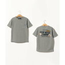 クリフ メイヤー KRIFF MAYER さらっとワッペンT(130〜170cm) (GRAY)