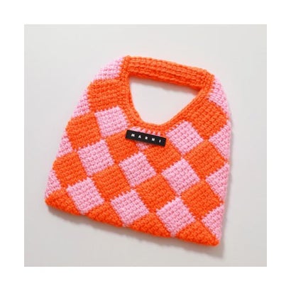 マルニ MARNI MARNI KIDS ハンドバッグ DIAMOND M00995 M00RP かぎ針編み (0MC09/オレンジ×ピンク) マルニ MARNI MARNI KIDS ハンドバッグ DIAMOND M00995 M00RP かぎ針編み (0MC09/オレンジ×ピンク)
