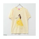 マックハウス Mac-House Disney ベル / チュールTシャツ 335107203ーA (クリーム)