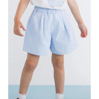 スラップ スリップ SLAP SLIP 【お揃い】ストライプ/レモン柄おしり刺しゅうショートパンツ(90~130cm) （ブルー系(ストライプ)）