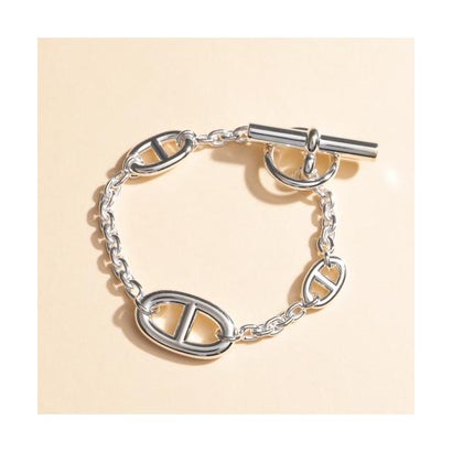 エルメス Hermes HERMES ブレスレット シェーヌダンクル ファランドール （シルバー）