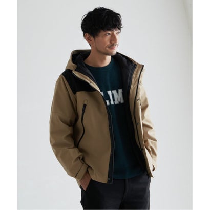 イッカ ikka 【撥水/保温】sorona(R) 3WAYライトハーフ マウンテンパーカー (ベージュ) イッカ ikka 【撥水/保温】sorona(R) 3WAYライトハーフ マウンテンパーカー (ベージュ)