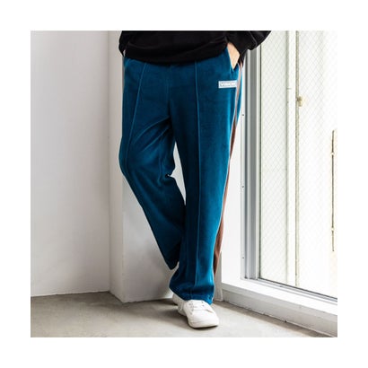マックハウス Mac-House VISION STREET WEAR ヴィジョンストリートウェア ベロアトラックパンツ 3705014ーEC （ブルー）