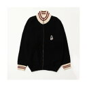 マックハウス Mac-House RED CAP GIRL レッドキャップガール リブ編みフルジップニット 24516 (ブラック)