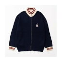 マックハウス Mac-House RED CAP GIRL レッドキャップガール リブ編みフルジップニット 24516 (ネイビー)